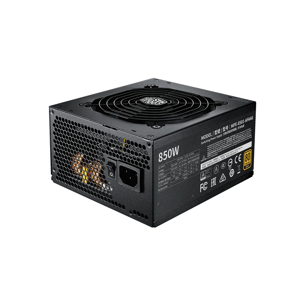 پاور کولر مستر 850 وات مدل POWER COOLER MASTER MWE GOLD 850 V2 ATX 3.0