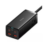 شارژر رومیزی 100 وات بیسوس مدل BASEUS GAN3 PRO DESKTOP POWERSTRIP AC+2U+2C 100W