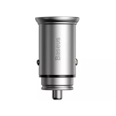 شارژر فندکی 30 وات بیسوس مدل BASEUS CIRCULAR METAL A+C PPS CAR CHARGER 30W