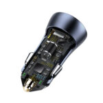 شارژر فندکی بیسوس مدل BASEUS USB-A+USB-C CAR CHARGER 40W