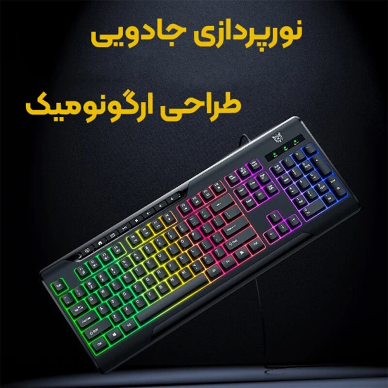 ست گیمینگ اونیکوما مدل ONIKUMA TZ5006, سوئیچ ممبران, FULL-SIZE