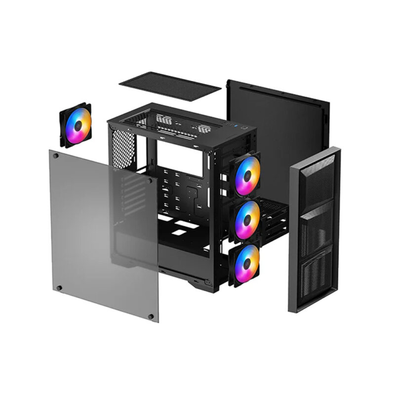 کیس کامپیوتر دیپ کول مدل DEEPCOOL MATREXX 50 MESH 4FS