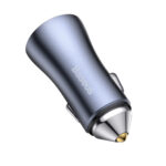 شارژر فندکی بیسوس مدل BASEUS USB-A+USB-C CAR CHARGER 40W
