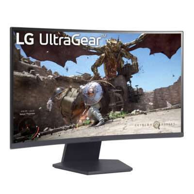 مانیتور گیمینگ ال جی مدل LG ULTRAGEAR 27GS60QC-V با سایز 27 اینچ