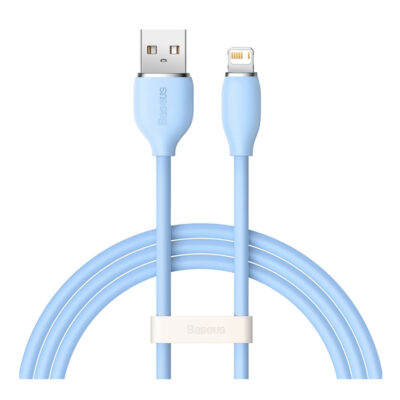 کابل شارژ LIGHTNING بیسوس مدل BASEUS LIGHTNING PUDDING SERIES به طول 1.2 متر