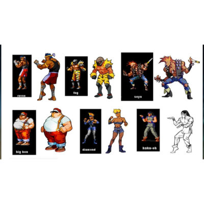 بازی STREETS OF RAGE ANNIVERSARY EDITION برای PS4