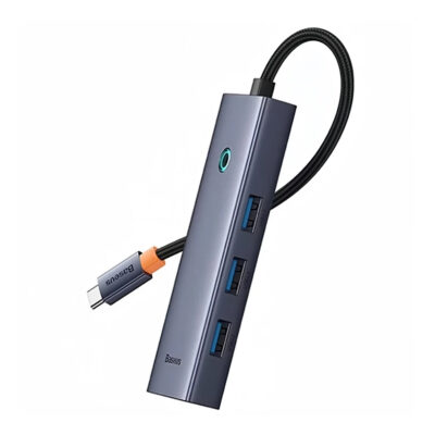 هاب 4 پورت USB-C بیسوس مدل BASEUS BS-OH109