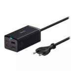 شارژر رومیزی 67 وات و هاب بیسوس مدل GAN5 PRO DESKTOP FAST CHARGER 1C+2C+HDMI 67W