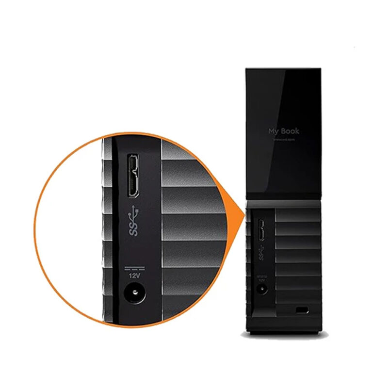 هارد اکسترنال آداپتوری وسترن دیجیتال مدل WESTERN DIGITAL My BOOK DESKTOP با ظرفیت 22 ترابایت