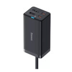شارژر رومیزی 67 وات و هاب بیسوس مدل GAN5 PRO DESKTOP FAST CHARGER 1C+2C+HDMI 67W