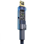 کابل لایتنینگ هوشمند بیسوس مدل BASEUS AUTO POWER OFF FAST CHARGING CABLE به طول 1 متر