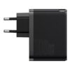 شارژر دیواری 100 وات بیسوس مدل BASEUS GAN5 PRO FAST CHARGER C+U 100W EU