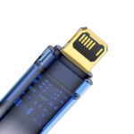 کابل لایتنینگ هوشمند بیسوس مدل BASEUS AUTO POWER OFF FAST CHARGING CABLE به طول 1 متر