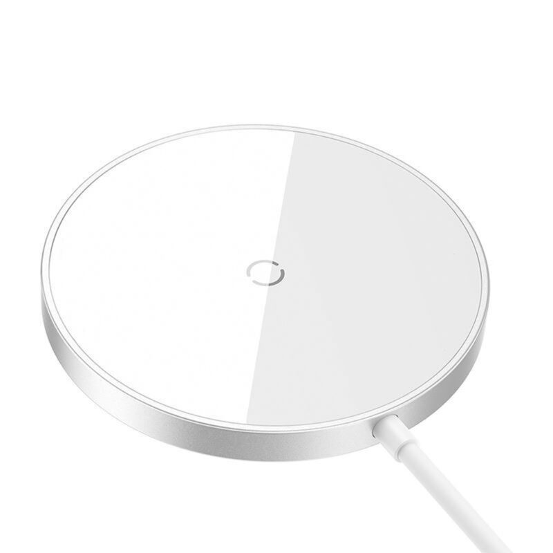 شارژر بی سیم بیسوس مدل BASEUS SIMPLE MINI3 MAGNETIC WIRELESS CHARGER 15W