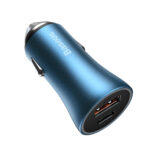 شارژر فندکی بیسوس مدل BASEUS USB-A+USB-C CAR CHARGER 40W