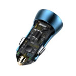 شارژر فندکی بیسوس مدل BASEUS USB-A+USB-C CAR CHARGER 40W