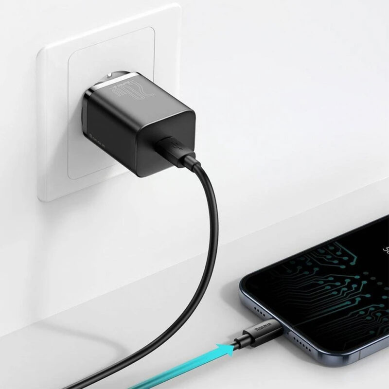 شارژر دیواری 20 وات بیسوس مدل BASEUS SUPER SI QUICK CHARGER 1C 20W EU