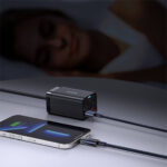 کابل لایتنینگ هوشمند بیسوس مدل BASEUS AUTO POWER OFF FAST CHARGING CABLE به طول 1 متر