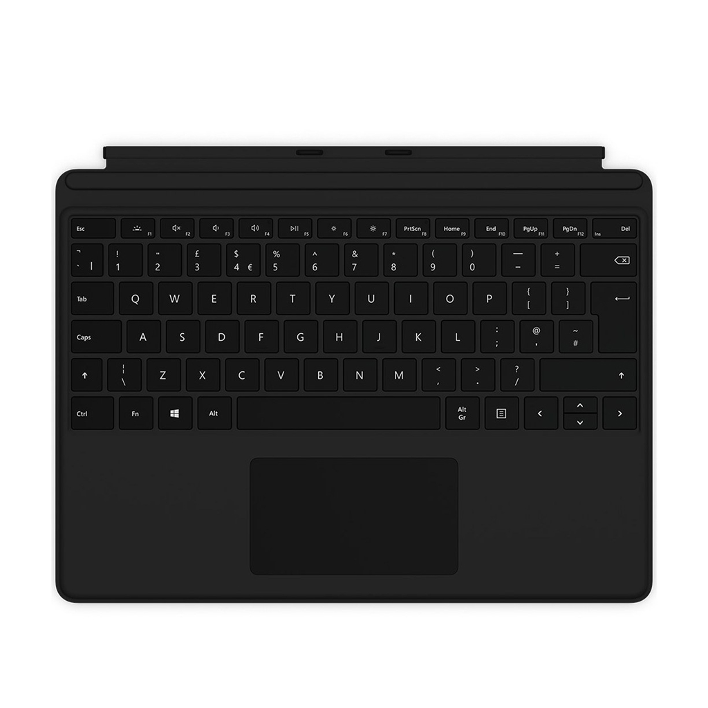 کیبورد تایپ کاور مایکروسافت سرفیس پرو 9, 8, X بدون جایگاه قلم مدل MICROSOFT TYPE COVER KEYBOARD