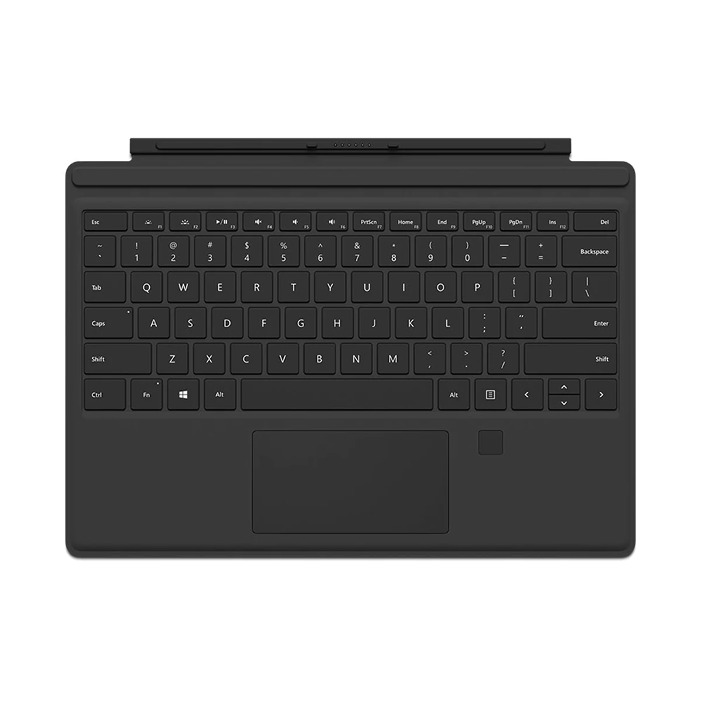 کیبورد مایکروسافت تایپ کاور سرفیس پرو 4, 5, 6, 7 مدل MICROSOFT SURFACE PRO 4, 5, 6, 7 TYPE COVER FINGERPRINT KEYBOARD