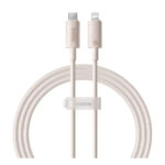کابل تبدیل USB-C به LIGHTNING بیسوس مدل BASEUS HABITAT SERIES FAST CHARGING CABLE TYPE-C TO IP 20W به طول 2 متر