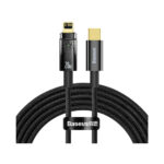 کابل USB-C به LIGHTNING بیسوس مدل BASEUS EXPLORER SERIES AUTO POWER OFF FAST CHARGING DATA CABLE 20W به طول 2 متر