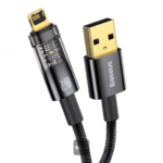 کابل شارژ بیسوس مدل BASEUS EXPLORER SERIES AUTO POWER-OFF FAST CHARGING DATA CABLE به طول 1 متر