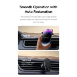 پایه نگهدارنده موبایل بیسوس مدل BASEUS STABLE GRAVITATIONAL CAR MOUNT AIR (AIR OUTLET VERSION)