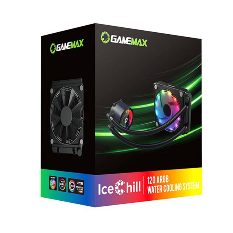 فن پردازنده گیم مکس مدل GAMEMAX ICE CHILL 120