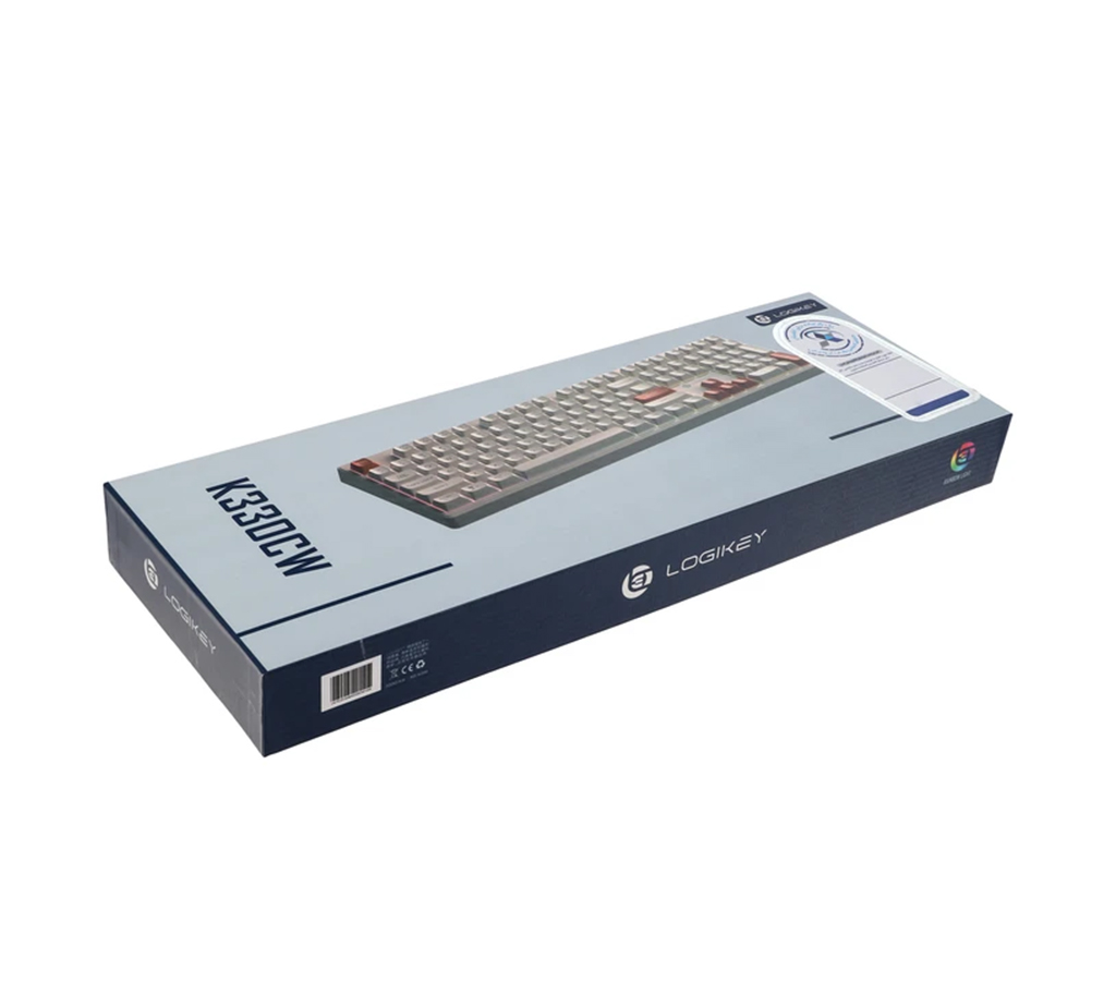 کیبورد بی سیم لاجی کی مدل LOGIKEY K330CW, سوئیچ ممبران, FULL-SIZE
