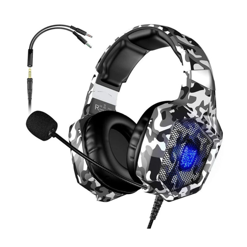 هدست گیمینگ اونیکوما مدل ONIKUMA K8 CAMOUFLAGE