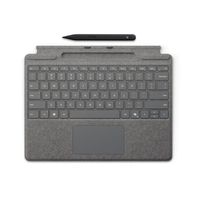کیبورد مایکروسافت سیگنیچر و قلم اسلیم پن 2 سرفیس پرو 10 مدل MICROSOFT SURFACE PRO 10 SIGNATURE KEYBOARD + SURFACE SLIM PEN 2