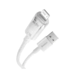 کابل شارژ USB TO IP بیسوس مدل BASEUS EXPLORER SERIES SMART TEMPERATURE CONTROL به طول 1 متر