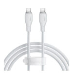 کابل TYPE C to TYPE C بیسوس مدل BASEUS PUDDING SERIES FAST CHARGING TYPE C to TYPE C 100W به طول 2 متر