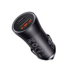 شارژر فندکی 60 وات بیسوس مدل BASEUS GOLDEN CONTACTOR MAX DUAL FAST CHARGER U+C