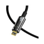 کابل USB-C به LIGHTNING بیسوس مدل BASEUS EXPLORER SERIES AUTO POWER OFF FAST CHARGING DATA CABLE 20W به طول 2 متر