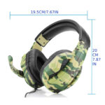 هدست گیمینگ اونیکوما مدل ONIKUMA K8 CAMOUFLAGE