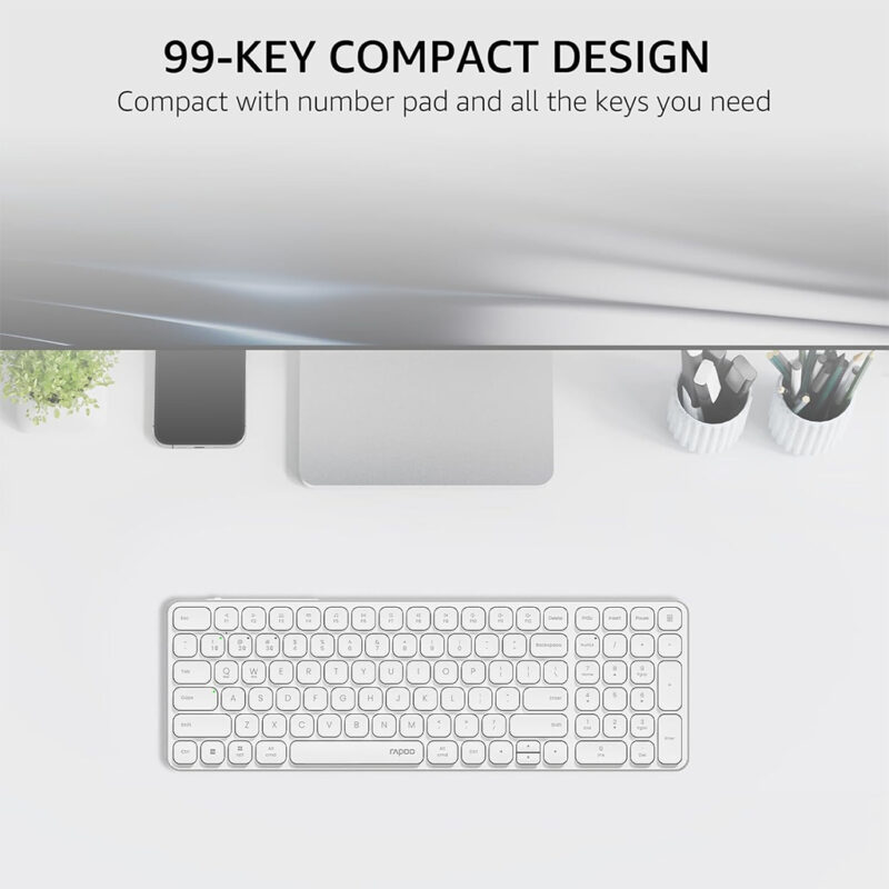 کیبورد بی سیم رپو مدل RAPOO E9350L