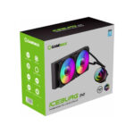 فن پردازنده آبی گیم مکس مدل GAMEMAX ICEBURG 240 INFINITY