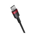 کابل TYPE C دوشاخه بیسوس مدل BASEUS CAFULE CHARGING CABLE 100W 2PCS به طول 1 متر