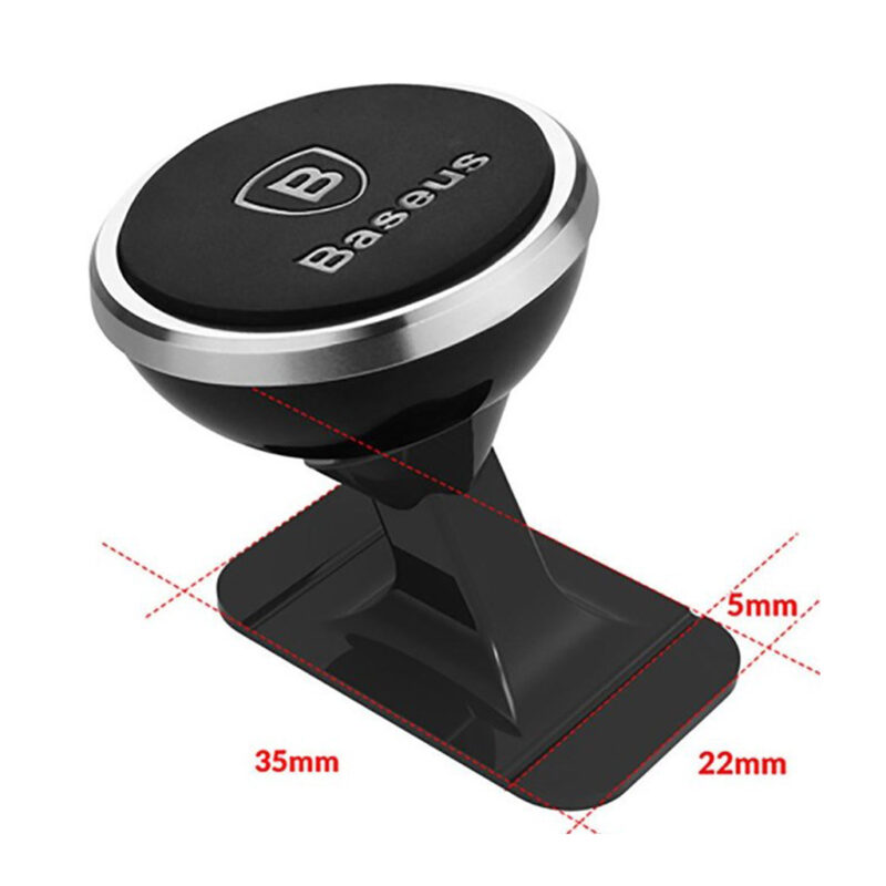 پایه نگهدارنده موبایل بیسوس مدل BASEUS ADJUSTABLE MAGNETIC PHONE MOUNT