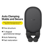 پایه نگهدارنده موبایل بیسوس مدل BASEUS STABLE GRAVITATIONAL CAR MOUNT AIR (AIR OUTLET VERSION)
