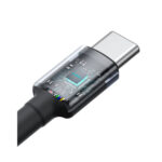 کابل TYPE C دوشاخه بیسوس مدل BASEUS CAFULE CHARGING CABLE 100W 2PCS به طول 1 متر