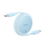 کابل تبدیل TYPE C به TYPE C بیسوس مدل BASEUS FREE2PULL MINI CHARGING 60W به طول 1 متر