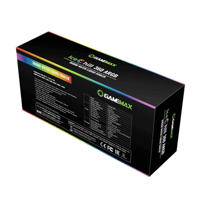 فن پردازنده گیم مکس مدل GAMEMAX ICE CHILL 360