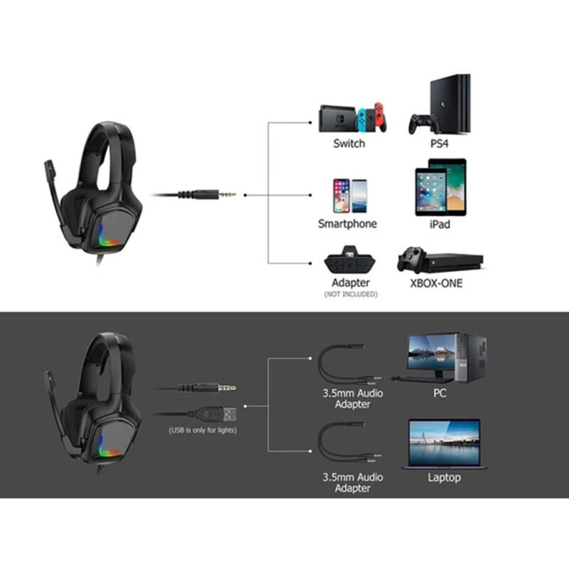 هدفون گیمینگ اونیکوما مدل ONIKUMA K20