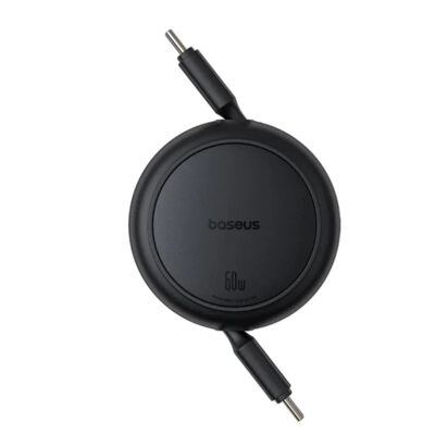 کابل تبدیل TYPE C به TYPE C بیسوس مدل BASEUS FREE2PULL MINI CHARGING 60W به طول 1 متر