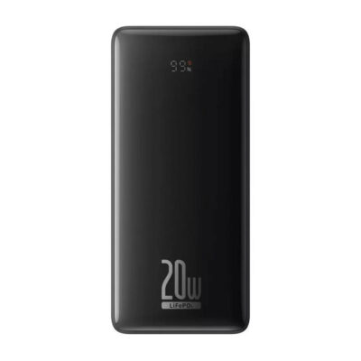 پاوربانک 18400 میلی آمپری بیسوس مدل BASEUS LIFEP04 DIGITAL DISPLAY POWER BANK 18400MAH 20W