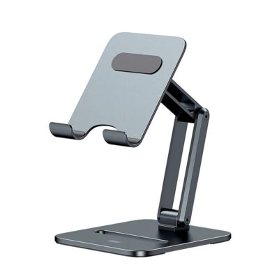 پایه نگهدارنده گوشی موبایل و تبلت بیسوس مدل BASEUS DESKTOP BIAXIAL FOLDABLE METAL STAND