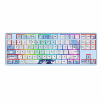 کیبورد بی سیم گیمینگ ردراگون مدل REDRAGON STAR BLADE K707 PRO WIRELESS - ANIME